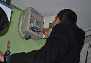 Kaçak elektriğe suç üstü